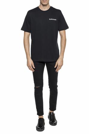 T-shirt with a print and inscriptions, zdjęcie 2 T-shirt with a print and inscriptions od Diesel